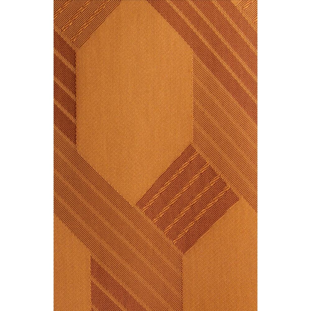 Dries Van Noten Oversized Raltonas Coat in Jacquard Orange 34 US 2 - Picture 3 of 6